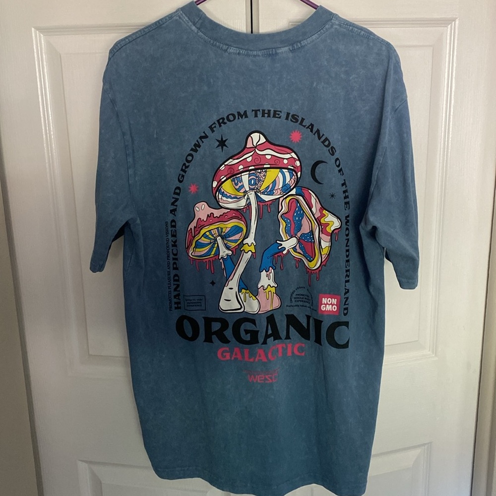 Wesc Teal Mushroom T-Shirt